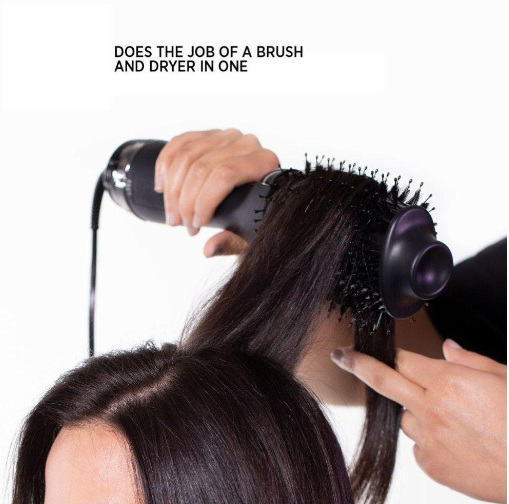 HOT TOOLS BLACK GOLD VOLUMISER 2-IN-1 BRUSH & DRYER